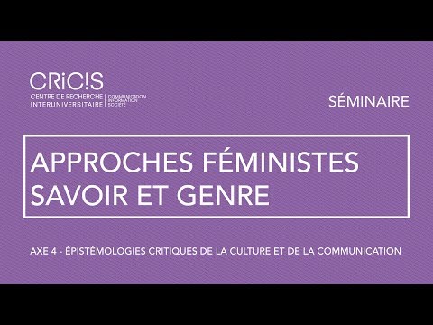 Francine Descarries: Nouveau regards, nouveaux savoirs: les études féministes au Québec