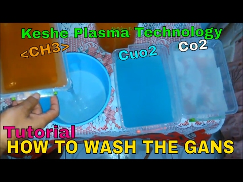 How to wash the GANS from salt water, tutorial, free energy, learning mr.keshe's plasma technology Video
