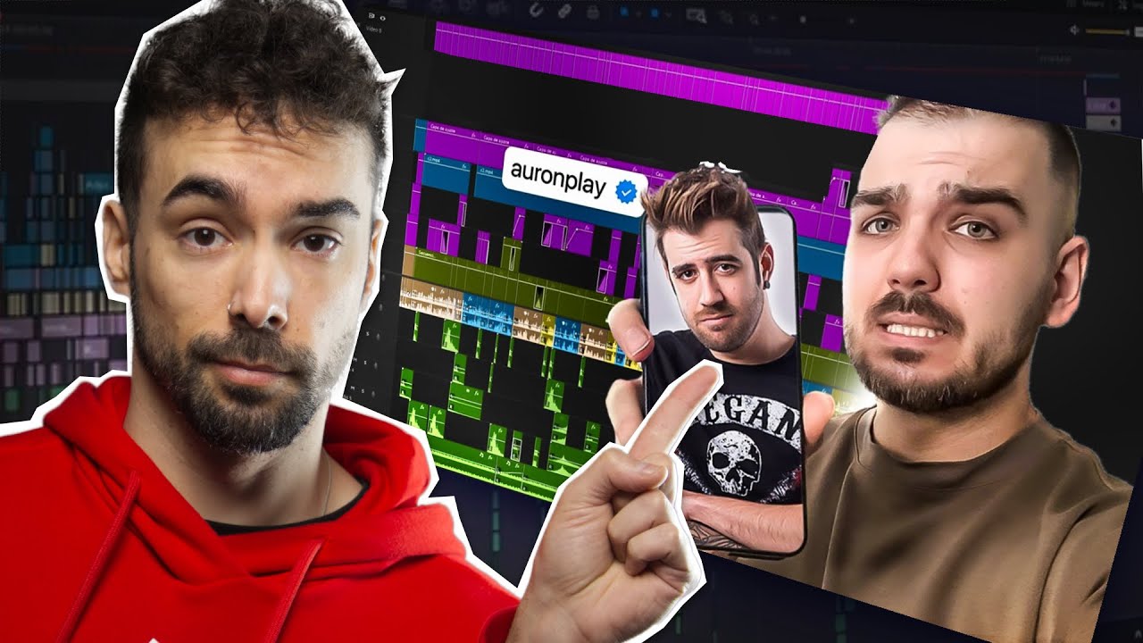 CORRIJO al EDITOR de Auronplay y Nil Ojeda (con Davinci Resolve)