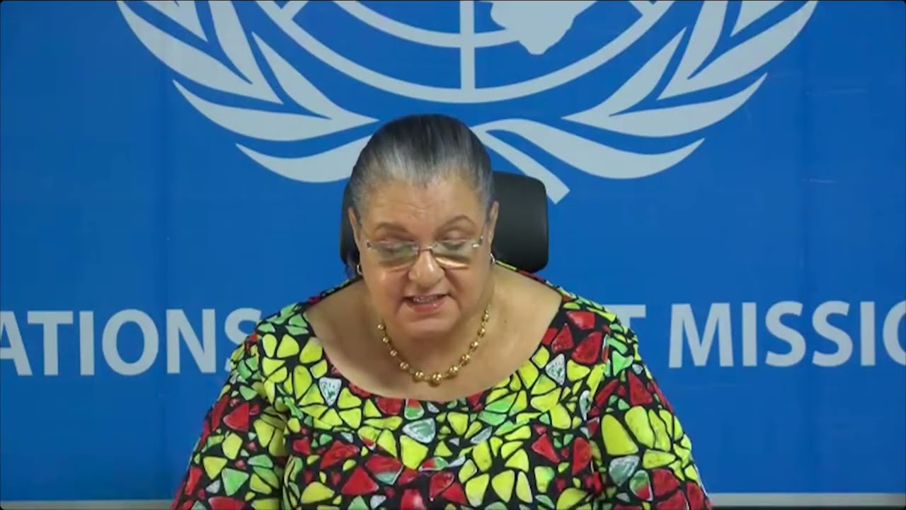 SRSG Tetteh briefs the UN Security Council on the situation in Libya, 22 April 2026