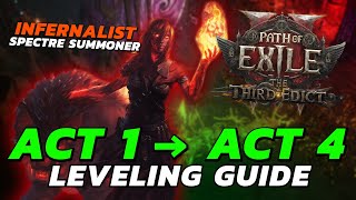 Passeie pela campanha com MINIONS no primeiro dia! - Guia de nivelamento de Infernalistas para PoE 2