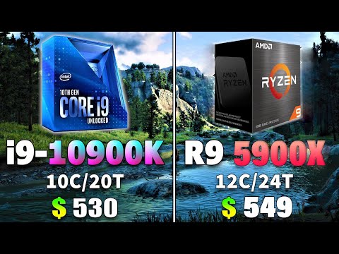 Ryzen 9 5900x vs Intel Core i9 10900k | Zen 3 Benchmark Test