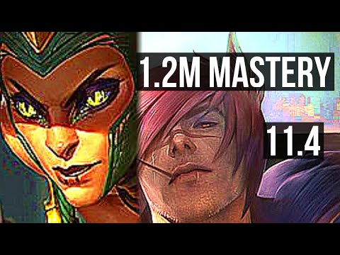 CASSIOPEIA vs SETT (TOP) | 2/0/5, 1.2M mastery | KR Diamond | v11.4