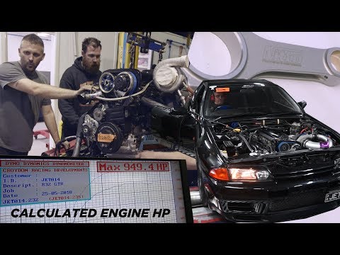 1000 engine HP GT-R Budget Built RB26 Pt2 - Truth about rods, bolts and studs and dyno time!