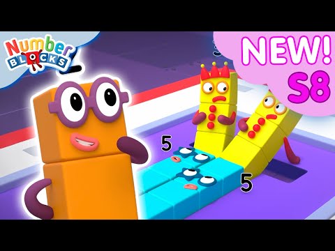 Double Doors, Double Locked - Fun Full Episode | Brand NEW Series 8 Episode 12 | Numberblocks