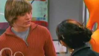 Zac Efron and Ashley kiss on suite life of Zack and Cody