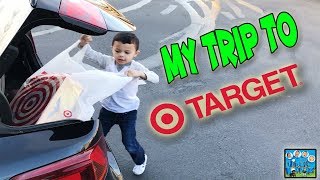 ANTHONY TAKES SURPRISE SHOPPING TRIP TO TARGET FOR  NEW TOYS! DINGLEHOPPERZ SKIT