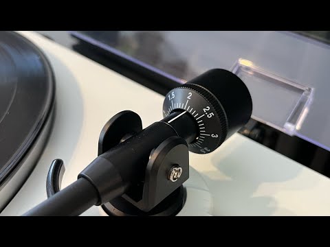 Super easy turntable counterweight setup explained!