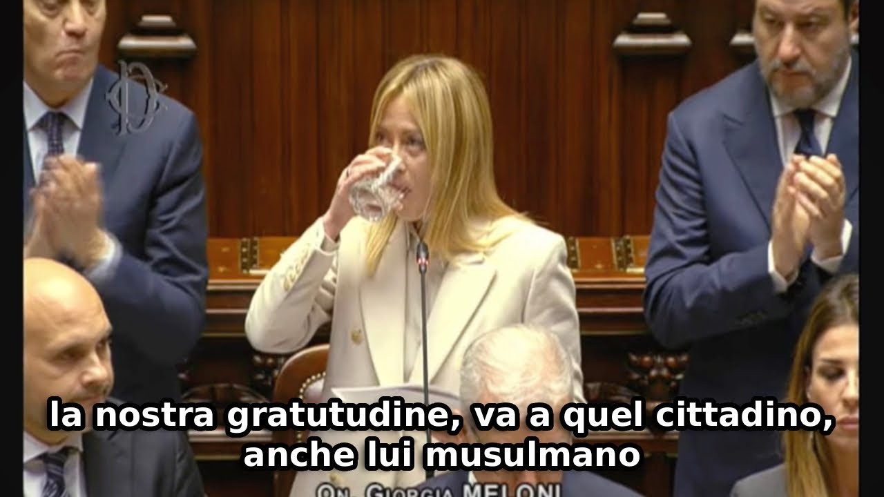 GIORGIA MELONI ESPRIME IL CORDOGLIO DEL GOVERNO PER I GRAVI FATTI DI SYDNEY