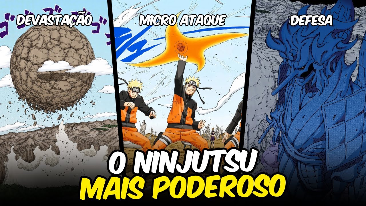 OS NINJUTSUS MAIS PODEROSOS EM NARUTO (Explicando os pontos fortes e fracos da técnica)