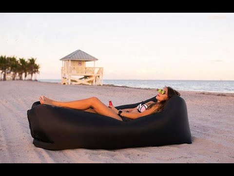 Fast Inflatable Air Sofa Lazy Bag  Beach Bed Sleeping Bags