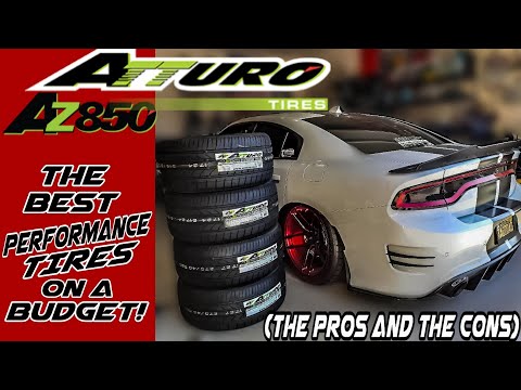 ATTURO AZ850 TIRES | The Best Performance Tires On A Budget | *AND THE LONGEST BURNOUT I'VE DONE*