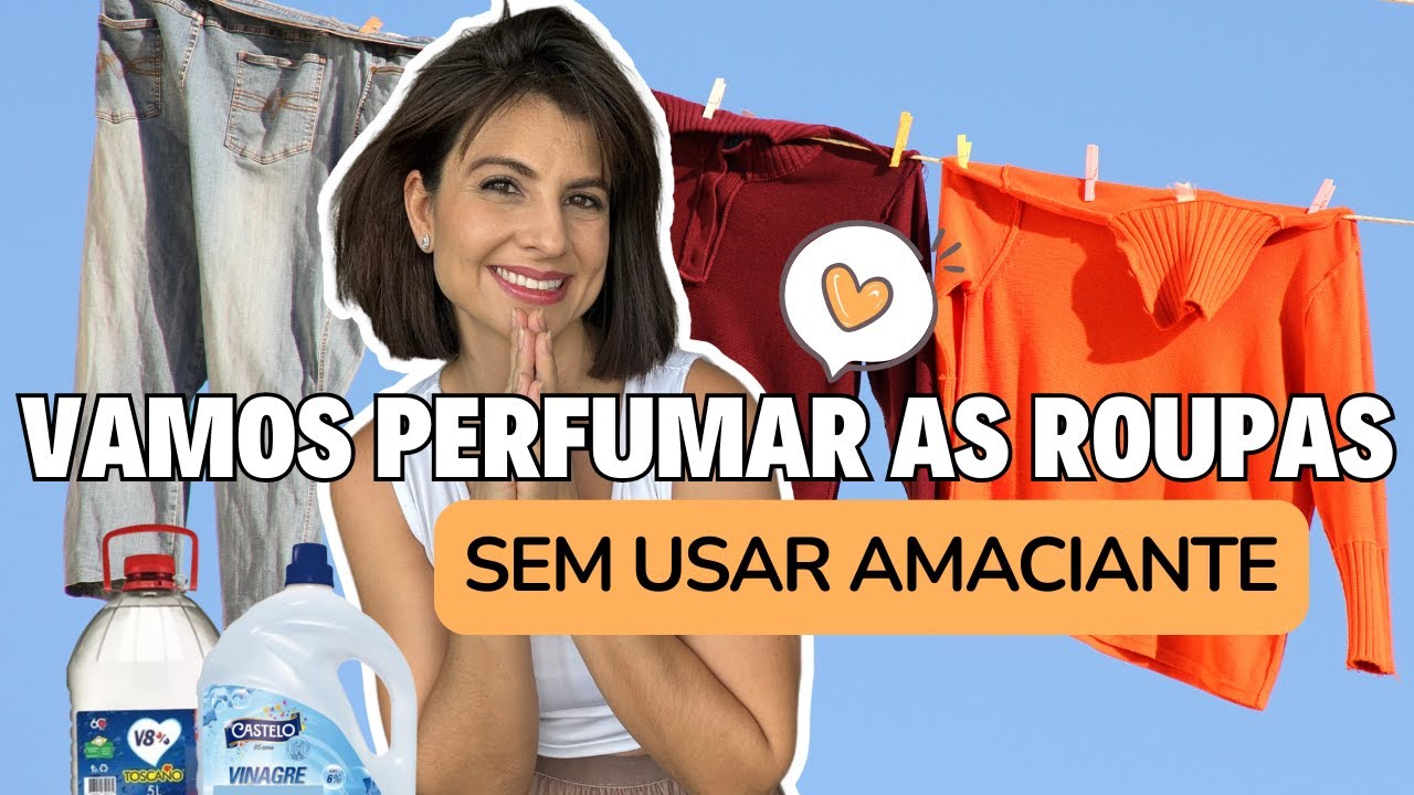 HOW TO PERFUME YOUR CLOTHES AND TOWELS WASHED WITH VINEGAR INSTEAD OF FABRIC SOFTENER!