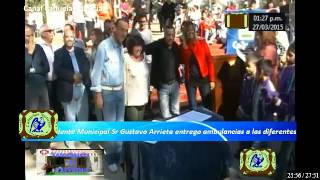 preview picture of video 'Cañuelas Noticias's Stream, El Intendente  Municipal  Gustavo Arrieta entrego  ambulancias'