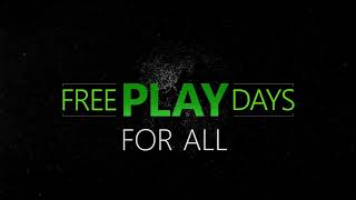 Xbox FREE PLAY DAYS For All (Oct. 6-9, 2017)