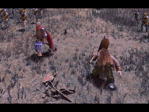 Gotrek and Felix aid the Cult of Sigmar's defense against Chaos