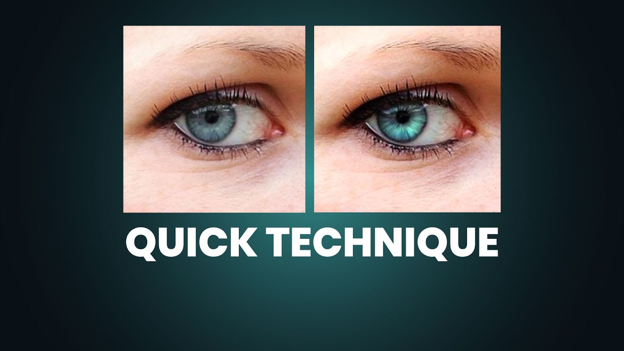 Vibrant Eyes in Photoshop | Step by Step