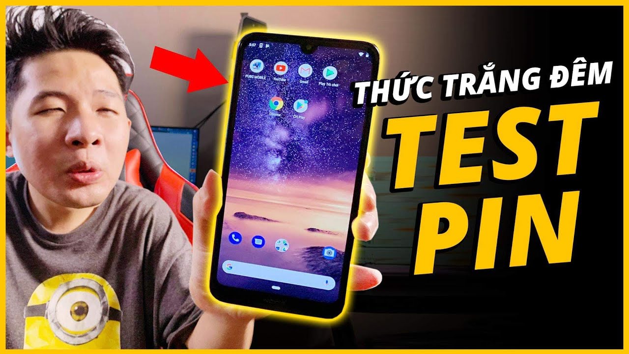 NGHE NHẠC SƠN TÙNG CẢ ĐÊM ĐỂ TEST PIN NOKIA 3.2!!!