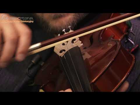 Nauka gry na skrzypcach - Ćwiczenia na pustych strunach