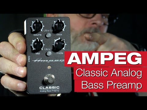 Ampeg Classic Analog Bass Preamp басовый преамп купить в Москве в