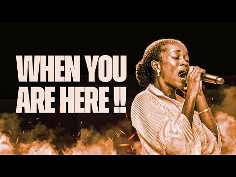 MIN. SANDRA BOAKYE-DUAH SINGS WHEN YOU ARE HERE 🔥🔥