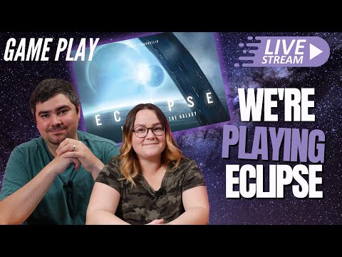 Eclipse Second Dawn for the galaxy | Live Board Game Playthrough