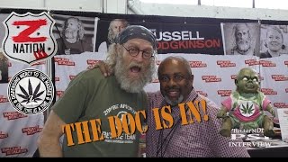 Walker Stalker Con SF 2017, Russell Hodgkinson from Z Nation and Phillip Siddiq! video
