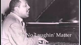 Rare!Bud Powell Sing This Is No Laughin Matter Bud Powell Trio Live