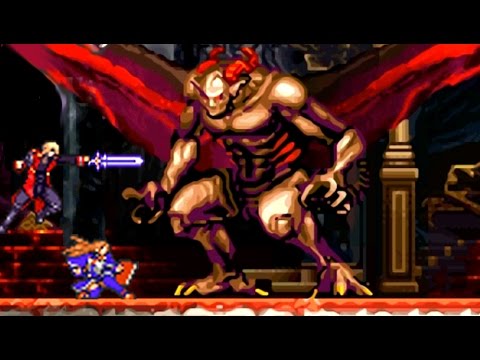 Castlevania Portrait of Ruin - All Bosses (No Damage)