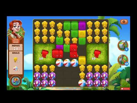 Lost Island Blast Adventure Level 1619 NO BOOSTERS - A S GAMING ✔