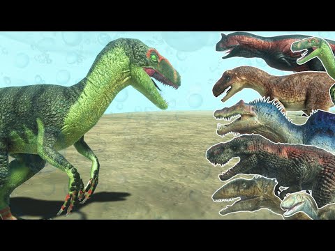Deinonychus VS ALL DINOSAURS - ANIMAL REVOLT BATTLE SIMULATOR