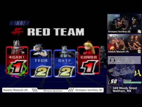 Blacklisted 4 Doubles WQ - Switch/Malachi (R) vs techboy/Xtrooper (B)