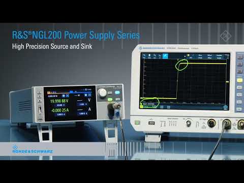 Rohde & Schwarz NGL200  Netzgerät mit kurzer Erholzeit & hoher Auflösung