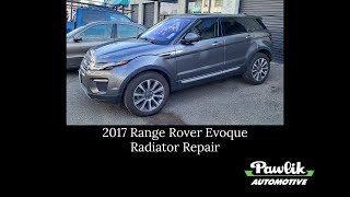 2017 Range Rover Evoque Radiator Repair