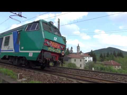 E.464-450 IN TRANSITO SUONA E SALUTA CON IL 3°FARO A RIGOROSO.(AL) 15 - 4 - 2017
