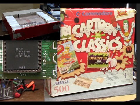 Amiga 500 plus 2mb and the differences between it and a regular 500