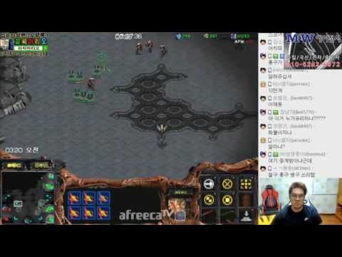스타크래프트 StarCraft Brood War 1:1 (FPVOD) Larva 임홍규 (Z) vs Stork 송병구 (P) Circuit Breakers 써킷브레이커