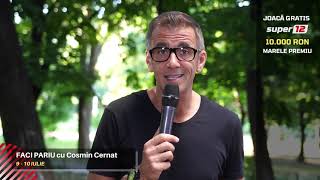 ”Faci Pariu” cu Cosmin Cernat (ep.48): 15 ponturi gratuite de jucat vineri și sâmbătă!