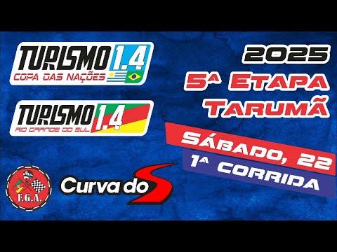 Turismo 1.4 RS e Copa das Nações CORRIDAS 1 e 2 - Etapa 5 FINAL - Tarumã 22.11.2025