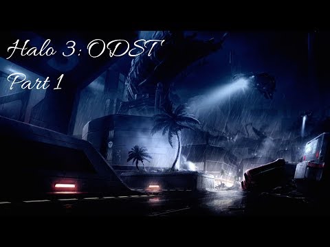 HALO 3: ODST | Legendary WalkThrough Gameplay | Part 1