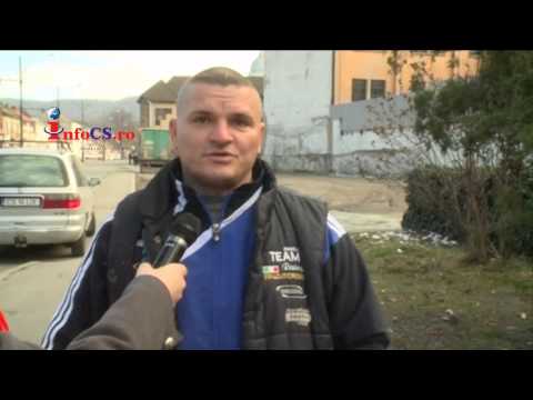 Accident in curtea bisericii reformate din Resita  5 feb 2014