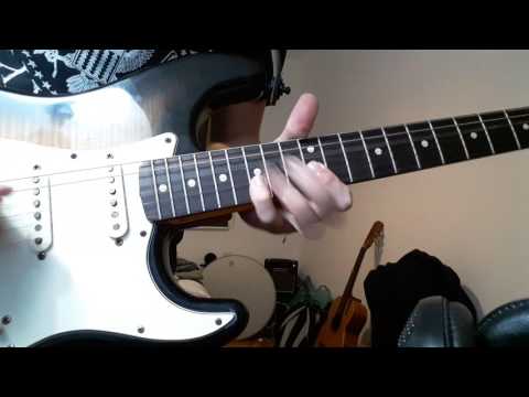 How to Play John Frusciante Cliche Licks #1 [simplified version] | Guitar Lessons