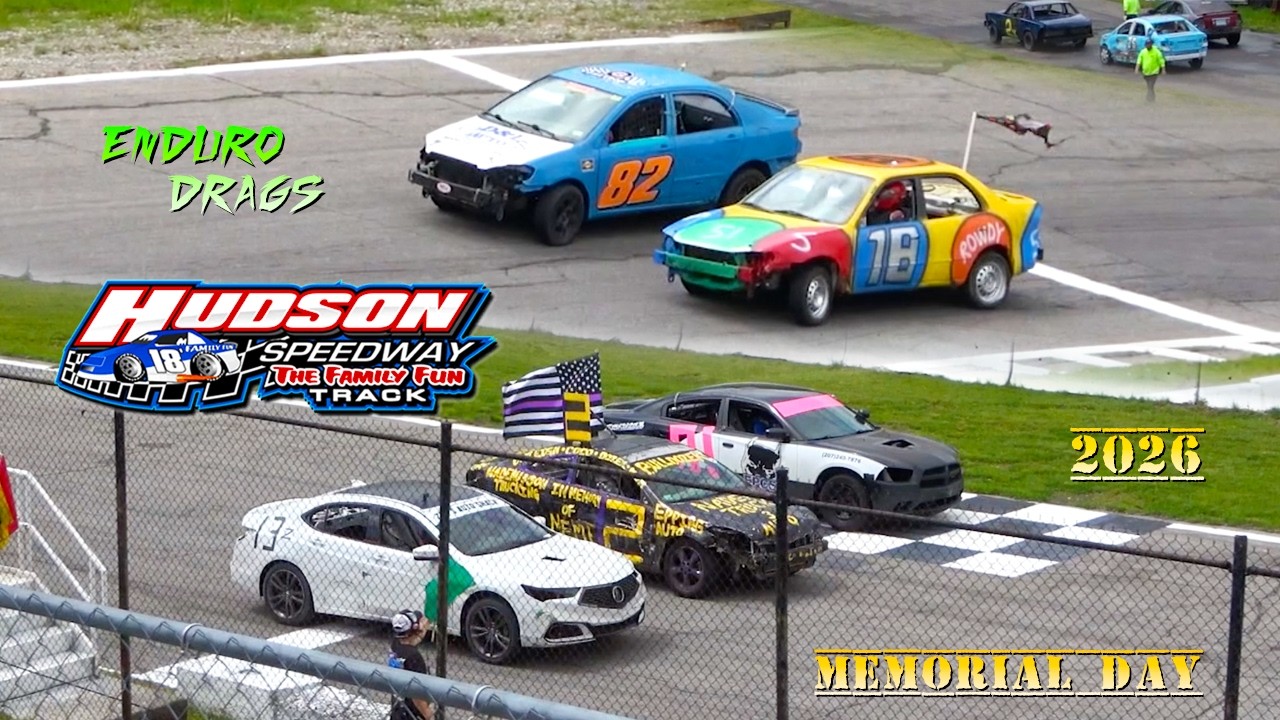 Enduro Drags Mayhem at Hudson Speedway Memorial Day Thrill Show 2026