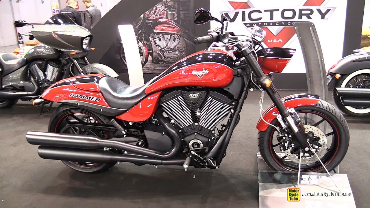 2015 Victory Hammer S - Walkaround - 2014 EICMA Milan Motorcycle Exhibition