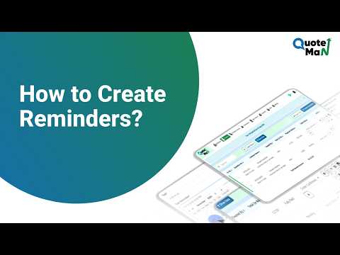 How to Create Reminders?