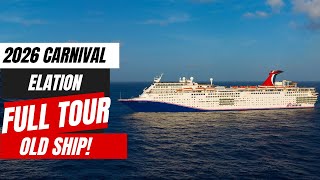 2025 Carnival Elation Full Ship Tour | Carnival Cruise Line's Smallest Ship