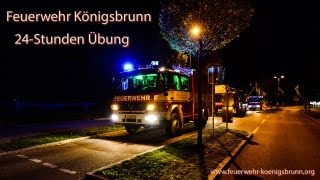 preview picture of video 'Feuerwehr Königsbrunn - 24 Stunden im Einsatz'