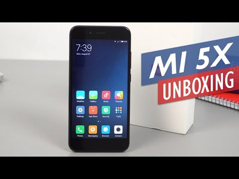 Xiaomi Mi 5X Unboxing And Hands-On Review (English)