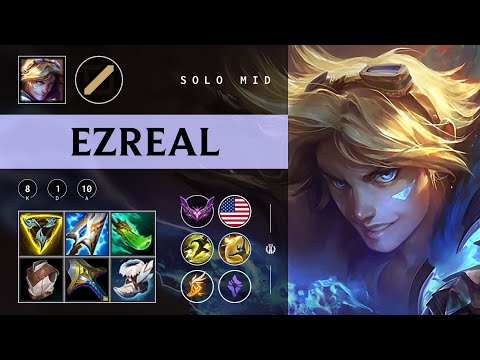 Ezreal Mid vs Veigar - NA Master Patch 25.23