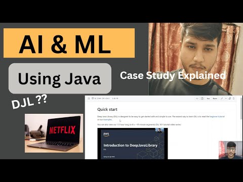Ai Ml Using Java Deep Java Library Aws Netflix Case Study